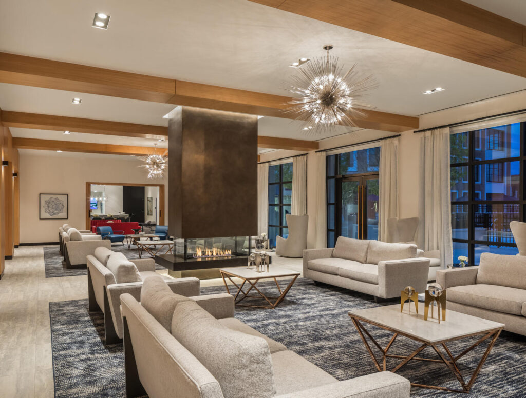 lobby area of The Beacon at Gravies Point