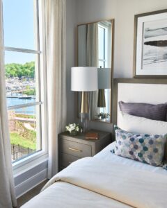 bedroom window at The Beacon at Garvies Point