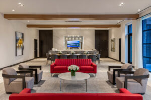 club room at The Beacon at Garvies Point