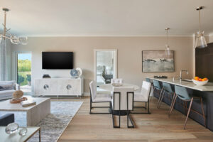 living room at The Beacon at Garvies Point