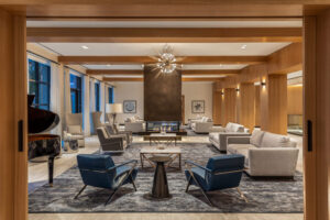 lobby area with seating at The Beacon at Garvies Point