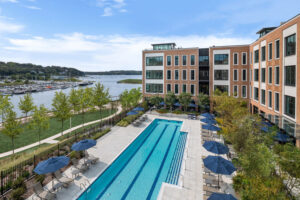 outdoor pool at The Beacon at Garvies Point